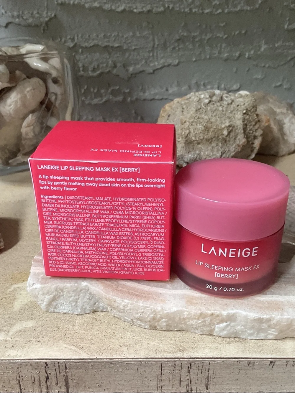 LANEIGE Lip Sleeping Mask EX - Berry Pink